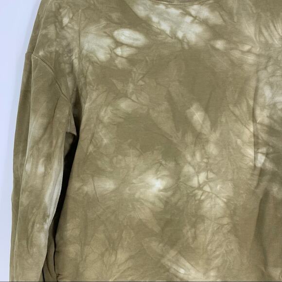 All In Motion Green Tie Dye Crew Neck Pullover Sweatshirt Size XS - Picture 6 of 10